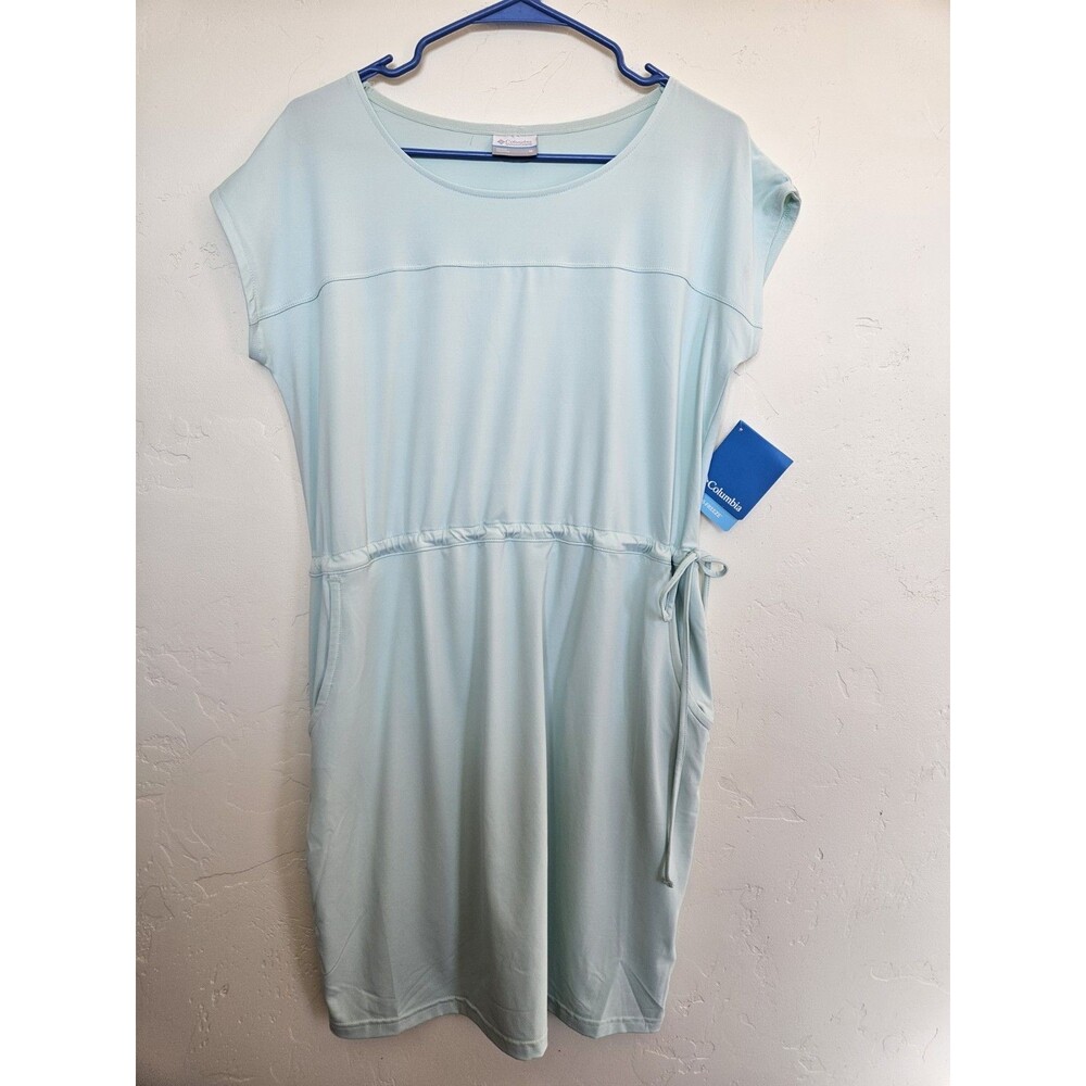 Columbia Women's Short  Sleeve Active Dress With Pockets, Size M
